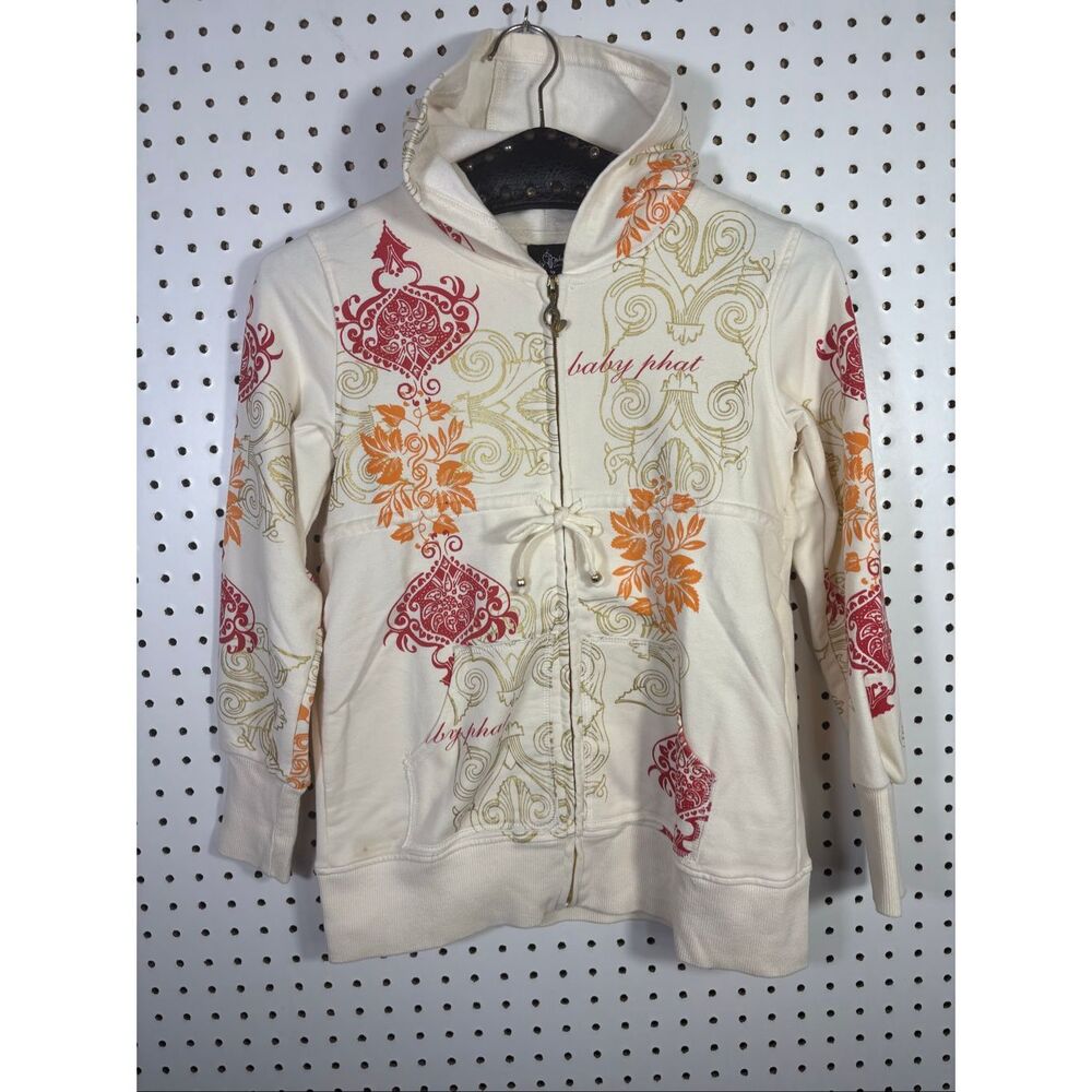 Phat Farm y2k juniors M woman’s size Xs zip up hoodie
